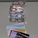 Gaoye 2.0 Reading Glasses for Women, 6 Pack Fashion Readers, Spring Hinge Eye Glasses, Blue Light Reading Glasses