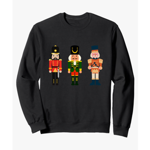Nutcrackers Christmas Funny Vintage Traditional Sweatshirt XL