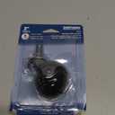 Shepherd 2" Hooded Ball Office Chair Caster, Smooth-Rolling Replacement Swivel Caster Wheel for Office Chairs, Black/Chrome