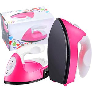 Mini Heat Press Small Iron Portable Heat Press Machine Mini Craft Iron with Charging Base Accessories for DIY T-Shirts, Shoes, Bag and Hats Heat Transfer Vinyl Projects