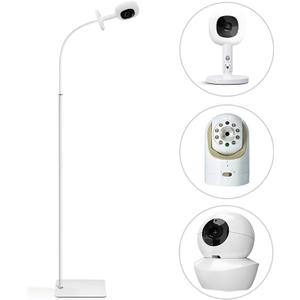 67" Adjustable Height Baby Monitor Floor Stand Compatible with Nanit Pro & Flex Stand, Babysense HDS2/V43, HelloBaby HB65/HB6550/Pro/HB6560/HB66, Infant Optics DXR-8 Pro, Also Cameras with 1/4 Connection