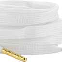 Loop King Laces 1 Pair Luxury Glow in the Dark Shoe Laces with Gold Tips