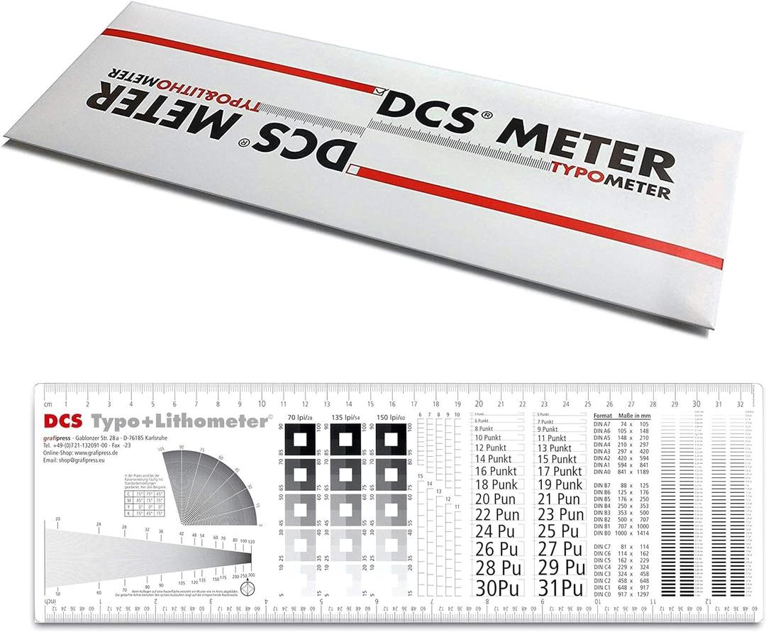 DCS Typometer and Lithometer