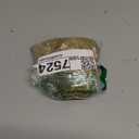 Women Sexy Sheer Mesh Strapless Metallic Crop Tube Tops Y2K Glitter Stretchy Going Out See Through Bandeau Tops (Medium, Gold)