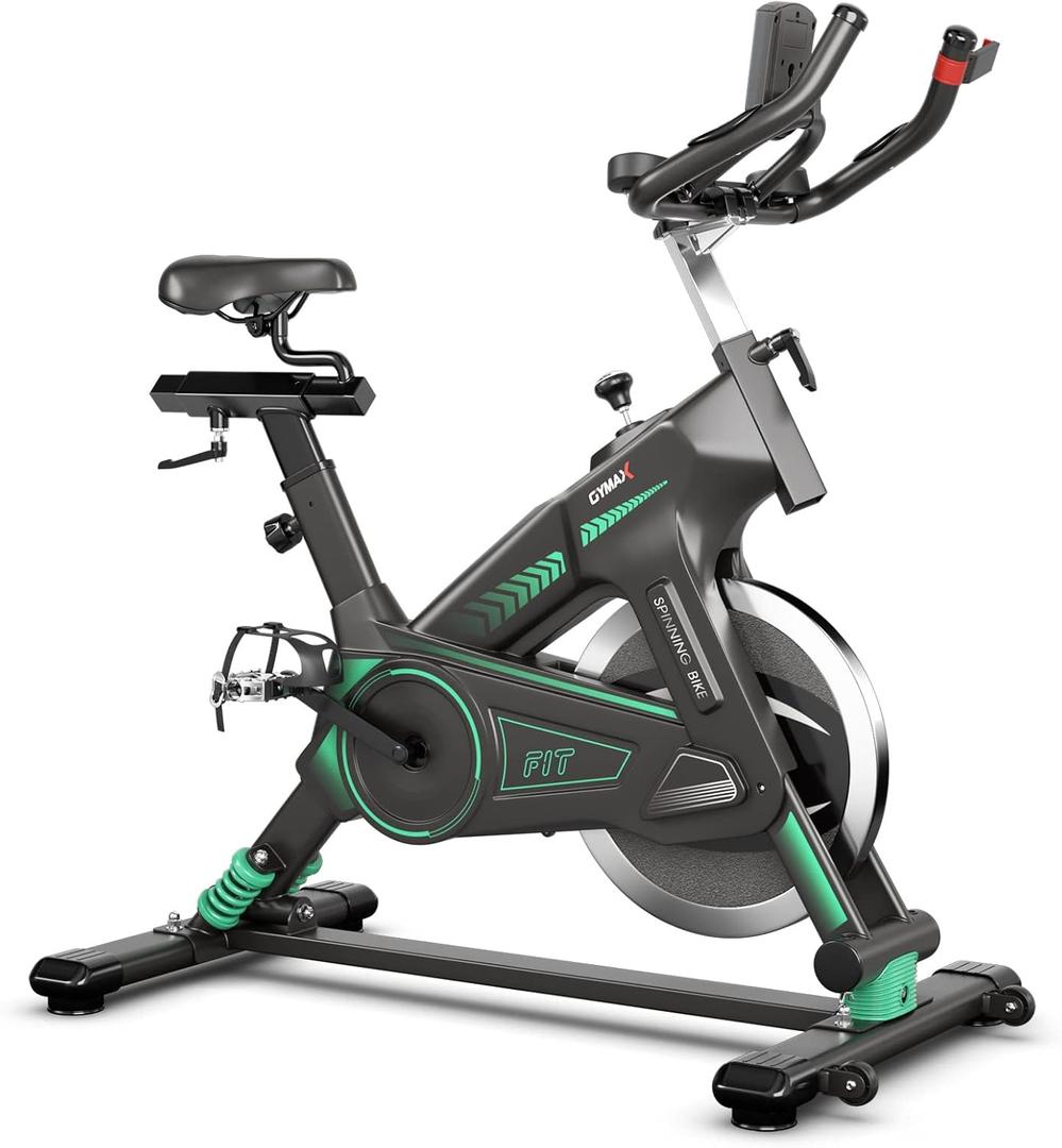 Stationary Exercise Bike Cycling Bike W/33Lbs Flywheel Home Fitness Gym Cardio - Black, SP37673