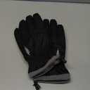 rivmount Winter Waterproof Ski Snow Warm Gloves for Women Men, Windproof Cold Weather Thermal with Touchscreen Fingers, for Running Driving Cycling Hiking Biking Outdoor Sports Daily Work (Medium, Black)