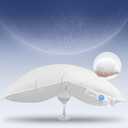 Baauye Luxury Canadian White Goose Down Pillow Standard Size- 750+ Fill Power, Soft Down Pillow for Sleeping, Fluffy Pillow for Neck Pain ST7 (1 Pack, 20"x26")