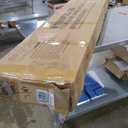 Queen Loft Bed with L-Shaped Desk and Storage Drawers, Queen Size Loft Bed Frame with Computer Monitor Stand, Corner Shelf and Hanger Rod, Adults Loft Beds Nosie-Free, Black