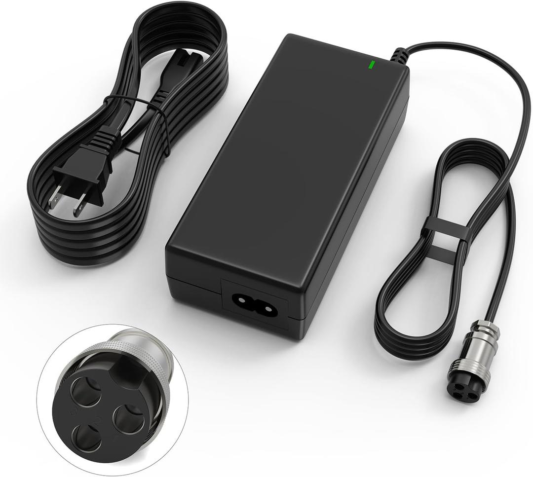 24V 2A Scooter Charger for Razor mx350, Compatible with Razor Dirt Bike.