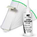 Wedge Guys Golf Grip Kits for Regripping Golf Clubs - Professional Quality - Options Include Hook Blade, 15 or 30 Tape Strips, 5 or 8 oz Solvent, Grip Tape Remover, Bench Vise & Rubber Clamp