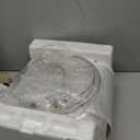 BOBOMOMO Tradition 20.5" Rustic Table Lamp Set of 2 for Living Room Farmhouse Bedside Desk Lamps Bedroom Nightstand Vintage Lamps Linen WashedSuitable for Decorating Small Areas (Antique White)