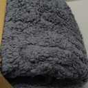 Homemate Heated Weighted Blanket for Adults - 50"x60" 12lbs Electric Throw Fast Heating Heavy Blanket 1/2/4/6/8 Hour Auto Off 10 Heat Levels Over-Heat Protection Comfortable Flannel Sherpa, Gray 