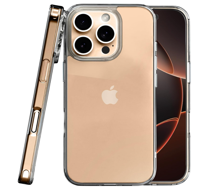 ALTURIZ for iPhone 16 Pro Case [6.3''] Crystal Clear, Military-Grade Protection, Shockproof, Non-Yellowing, Anti-Scratch, Women's & Men's Case