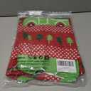 Curipeer Family Matching Cartoon Funny Christmas Sweater Cartoon Santa and Bear Christmas Sweater for Men Women (Red, S)