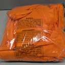 Ascoza 2 Pack 120 Inch Orange Round Tablecloth in Washable Polyester Fabric for Wedding/Banquet/Restaurant/Parties