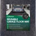 Oil Spill Mat - 20' x 7'4" Absorbent Oil Garage Floor Mat for Under Car - Protect Driveway from Drips, Spills, Stains, Reusable & Durable Garage Floor Protection Mat with Waterproof Backing