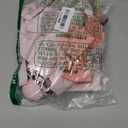 Pink Bow Umbrella, Mini Compact Windproof Folding Umbrella for Rain Wind, Portable UV Shade Sun Umbrella for Women Teen (regular)