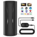 3000+ Miles Range TV Antenna, Strongest Digital TV Antenna Indoor Outdoor with Amplifier Signal Booster, HD Antenna for Local Channels for Smart TV and Old TVs38ft Long Coax Cable