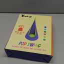 Y- STOP Kids Pod Swing Seat, Hanging Hammock Chair Swing with Inflatable Pillow, Sensory Swing Chair with Pocket for Outdoor and Indoor (Pink and Blue) pcs