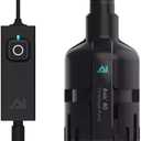 AquaIllumination AI Axis Centrifugal Smart Controllable Aquarium Pump - 400 GPH, Ultra Quiet Energy Efficient (Axis 40) (Black)