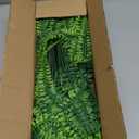 TURNMEON 12 Bundles Fake Boston Fern Artificial Plants Outdoor Summer Decor, UV Resistant Faux Plants Flowers Plastic Greenery Shrubs Outside Indoor for Home Gardens Patio Yards Porch Spring Decor