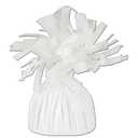 Beistle White Metallic Plastic Wrapped Balloon Weights For Birthday Parties, Weddings, Anniversaries, Table Décor.