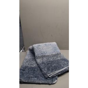 Arotive Microfiber Bathroom Rugs, Shaggy Soft and Absorbent Bath Rug, Non-Slip, Thick Plush Machine Washable Dry Bath Mats for Bathroom, Tub and Shower, 45x27, Light Blue