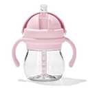 OXO Tot Transitions Straw Cup with Removable Handles - 6 oz. - Blossom