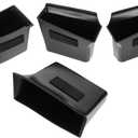 Alipis 4pcs Car Door Storage Tray Organizer Compatible with Mazda Cx and Door Handle Storage Box for Phones Keys Accessories Aesthetic Design Capacity