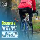 KT-Sports Exercise Bike Seat Cushion Comfort Gel Bicycle Seat Cover Padded Seat Covers for Bikes with Anti-Slip Design and Drawstring, Comfy Soft Mountain Road Bike Accessories for Men and Women