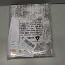 Color&Geometry 5x8 Machine Washable Low Pile Area Rugs for Living Room, Thin Soft Industrial - Neutral Area Carpet with Non Slip TPE Backing for Bedroom, Dining Room, Mottled Grey