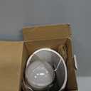 Dott Arts Table Lamp for Bedroom, 3-Color Bedside Lamps with Pull Chain, Bedroom Table Lamps for Nightstand,AC Outlet Small Lamp for Living Room, Bulb Included Nickel (15 in, Nickle-White)