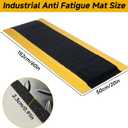 tonchean Industrial Anti Fatigue Mat 20" x 60" Heavy Duty Ergonomic Standing Floor Mat for Workshop, Non-Slip Anti-Fatigue Standing Floor Mat for Work, Shop, 1PC
