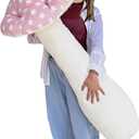 Hofun4U Mushroom Plush Pillow - 51 inch Mushroom Shaped Stuffed Long Pillow - Mushroom Stuffed Pillow - Christmas Birthday Sofa Home Decoration (Pink)