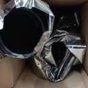 KESPEN Window Film One Way Daytime Privacy Heat Control Anti UV Non-Adhesive Reflective House Window Tint for Home and Office, Silver, 35.4 Inch X 8.2 Feet