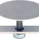 Elkay LK126 Stainless Steel Snap-in Faucet Hole Cover, Brushed Finish
