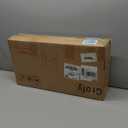 Crofy Rustic Bookshelf, 2 Tier Real Wood Bookshelf, Metal Book Shelf for Storage, Black Bookcase, 12.6" D x 23.62" W x 22.83" H