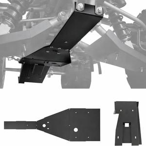 ATV Full Chassis Glide & Swing Arm Skid Plate Guard for Raptor 700 700R 06-25, Combined Aluminum Glide Plate Frame Protector Kit for Yamaha Raptor 700 700R 2006-2025 Accessories