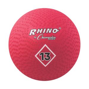 Champion Sports Playground Ball (Red, 13Inch)