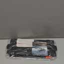 Veharvim Sun Visor Extender for Car (Polarized, UV400, PC Lens, 2 Side Sunshade), Car Visor Extender Sun Blocker, Visor Extender Attachment, Anti-Glare for Safe Driving (1 Pack, Black)