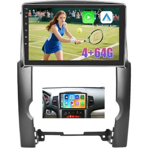 4G+64G Android15 Car Stereo for Kia Sorento 2009-2012 Wireless Apple CarPlay Android Auto 10.1 IPS 1280 * 720 Touchscreen Radio 5G WiFi Bluetooth 5.0 GPS Navi FM/RDS SWC+Free AHD Backup Camera Mic