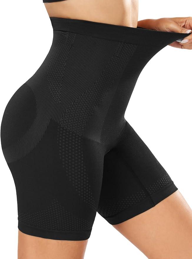 Women's Slimming Panties Flat Belly Slimming Invisible High Waist Slimming Panties Slimming Shorts Shapewear, Medium