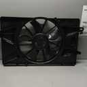 KELOKE Engine Radiator Cooling Fan Assembly Compatible with Volkswagen Jetta, Passat, Golf, Tiguan, Tiguan Limited, Beetle, CC, Eos, GTI & Audi A3, A3 Quattro, TT Quattro, Left, Replace# 1K0959455CQ