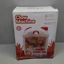 cossy Claw Machine for Kids,Large Rabbit Toy Claw Machine,Mini Arcade Claw Machines with Sound Lights,360 Crystal Joystick,Fidget Toys and Surprise Eggs,Birthday Gifts for Girls Boys (Red)