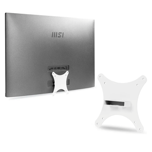 Monitor Arm/Mount VESA Bracket Adapter Compatible with MSI Monitor (MD271UL, MD271ULDE) - 75x75mm 100×100mm White