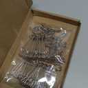 Large Safety Pins Assorted Clothes 60Pcs Heavy Duty 3 Sizes Pins for Crafts Brooch Making