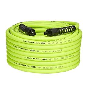 Flexzilla Pro Air Hose, 3/8 in. x 100 ft., Heavy Duty, Lightweight, Hybrid, ZillaGreen