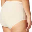 Bali Women's Stretch Brief Panty (Pink, L)