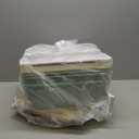 Craft cart,Rolling Cart with Drawers,Storage Cart with 5 Drawers and Wooden Tabletop for Under Desk Organizers and Storage ,Green