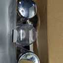 3 in 1 Chamber Wall Mounted BathroomShower Pump Dispenser,Dispensers for The Shower,Shampoo and Conditioner Dispenser,Shower Dispenser 3 Chamber no Drill (17.6 Oz Triple Colourless)